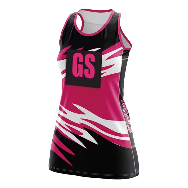 Sublimatioun Girls Netball Kleed Uniform
