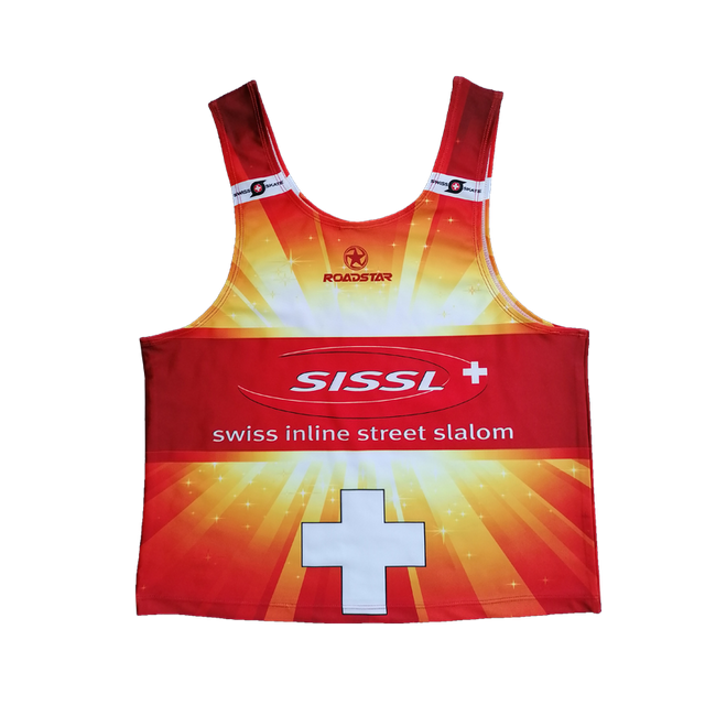 Start Number Racing Ski Vest Sublimation Custom Vest Race Bibs