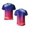 Aangepaste logo sublimatie sport T-shirt 