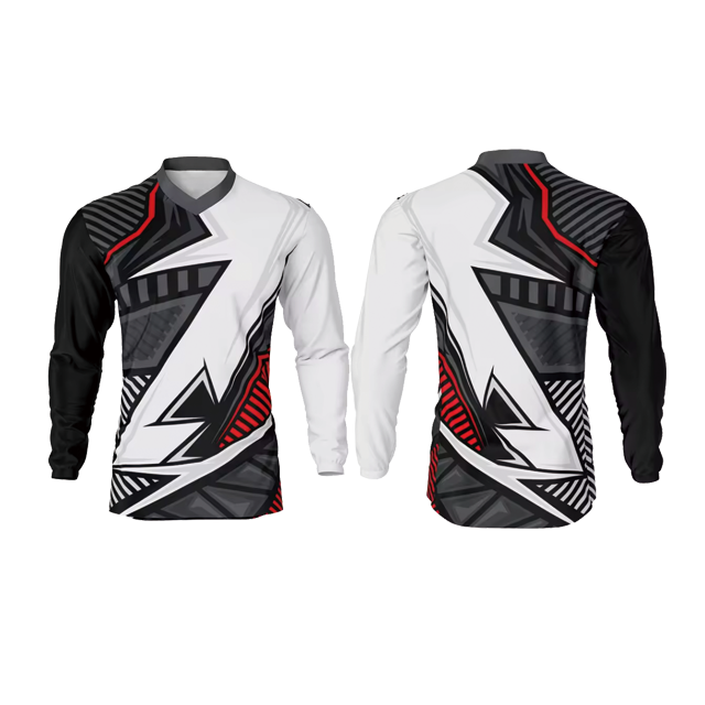 Camiseta de motocross personalizada