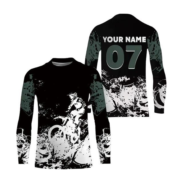 Jersey de moto de sublimaci&oacute;n personalizado