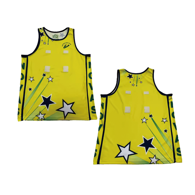 Egyedi szublim&aacute;ci&oacute;s netball mez