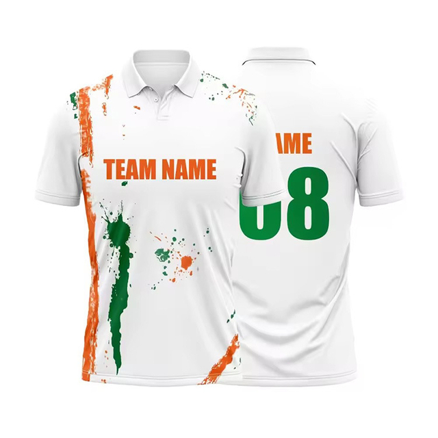 Custom Design logotyp tryckt kort&auml;rmad sublimation pik&eacute;tr&ouml;ja 