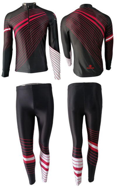 Traje de esqu&iacute; de fondo 