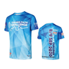 Aangepaste logo sublimatie sport T-shirt 