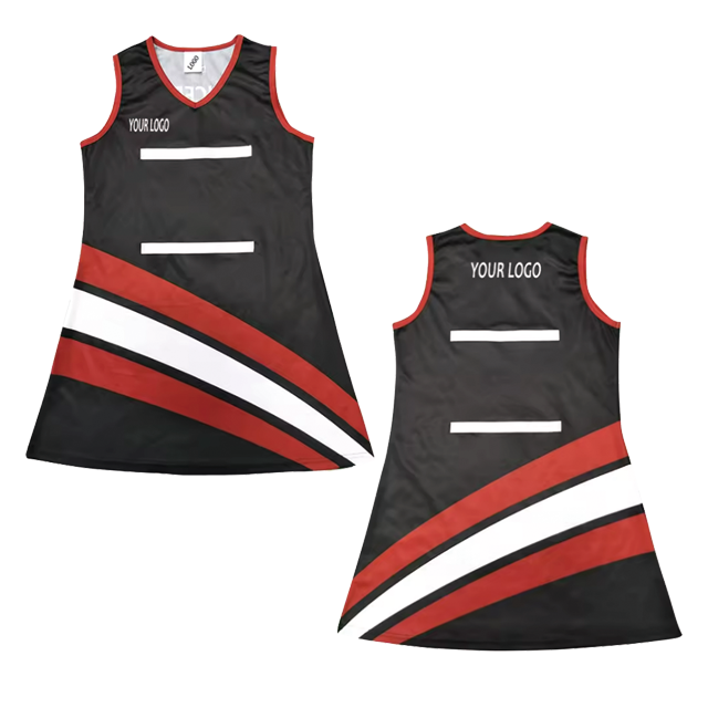 Benotzerdefin&eacute;iert Made Netball Kleed
