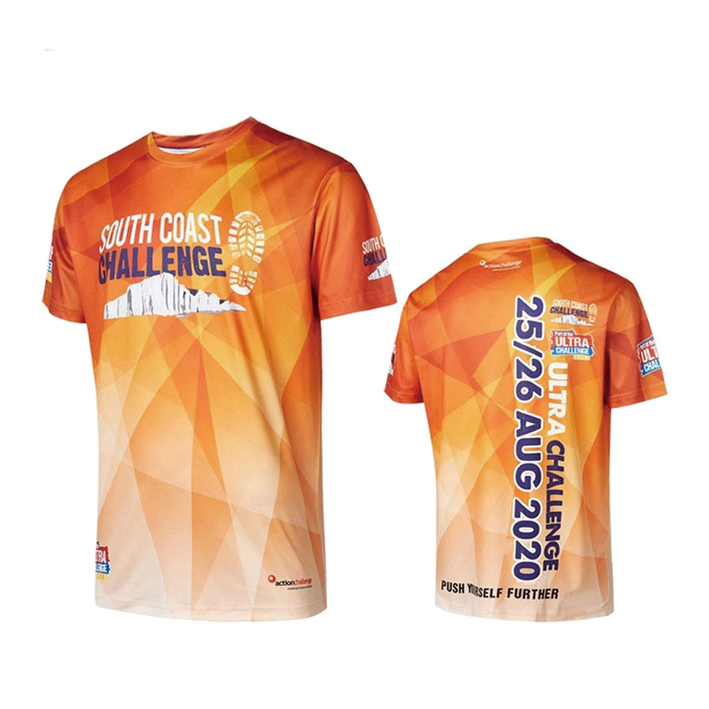 S&eacute;rsni&eth;in 100% p&oacute;l&yacute;ester bolur Dry Fit stuttermabolur Sublimation &iacute;&thorn;r&oacute;ttabolur