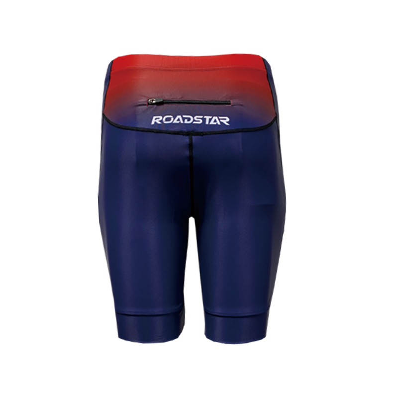 Tilpasset lycra l&oslash;peshorts med lomme