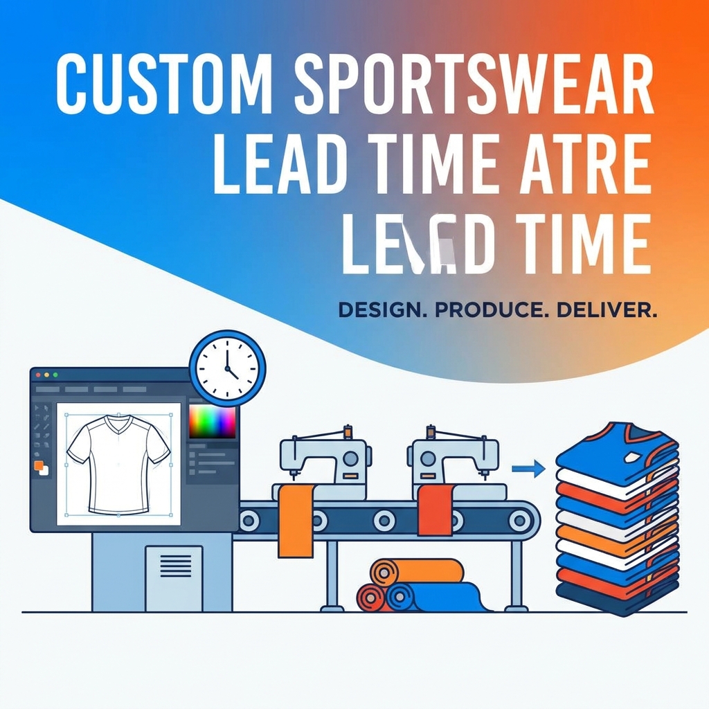 W&eacute;i laang dauert et fir Custom Team Uniformen ze produz&eacute;ieren?